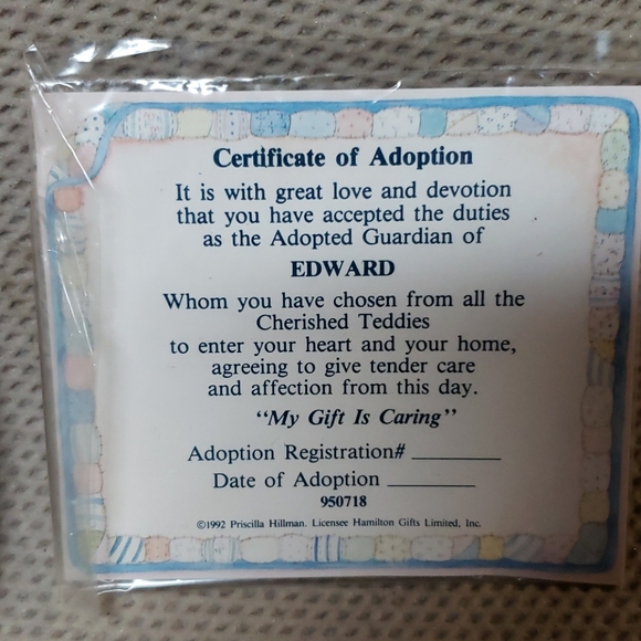 Cherish Teddies, Wilbur, Richard, and Edward - Picture 10 of 11